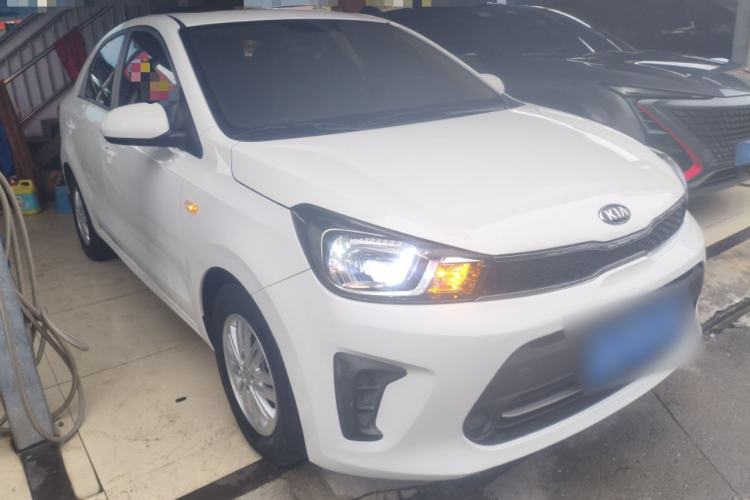 Used Kia Pegas 2020 Revised Version 1.4L Automatic Comfortable with Sunroof Front Right 45 Deg