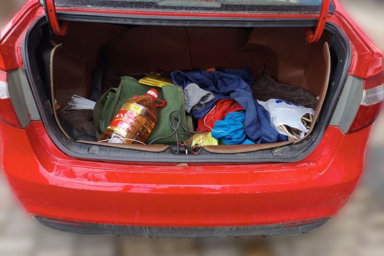 Used Kia K2 2012 Sedan 1.4L Automatic GLS Commemorative Edition Trunk