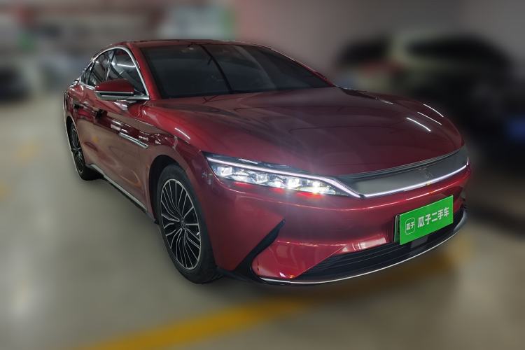 Used BYD Han 2020 EV Long-Range Luxury Model Front Right 45 Deg