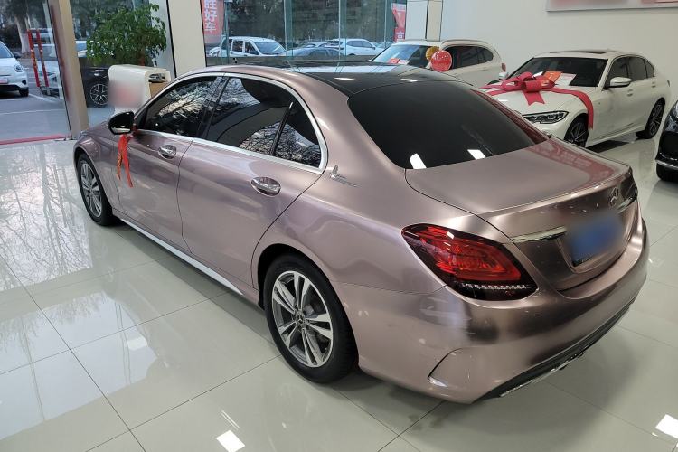 Used Mercedes-Benz C-Class 2021 C 200 L Fashion Edition Sport Version Rear Left 45 Deg