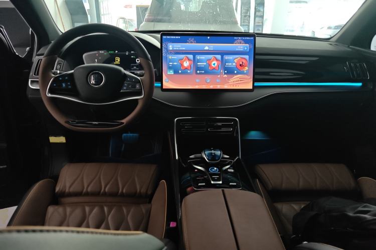 Used BYD Tang New Energy 2021 DM-i 112KM Prestige Model Center Console