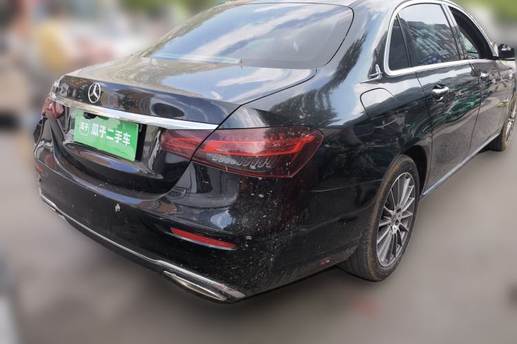 Used Mercedes-Benz E-Class 2021 E 300 L Stylish Model Rear Right 45 Deg