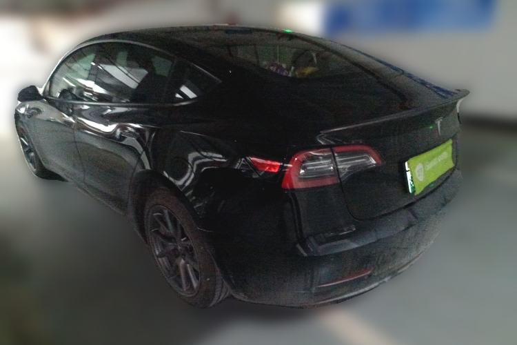 Used Tesla Model 3 2021 Standard Range Rear-Wheel Drive Upgraded Version 3D6 Rear Left 45 Deg