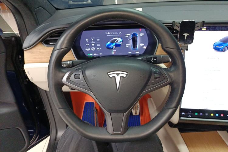 Used Tesla Model X 2020 Performance High-Performance Edition Steering Wheel