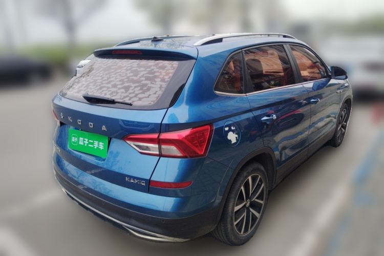 Used Skoda Kamiq 2020 1.5L Automatic Comfort Edition Rear Right 45 Deg