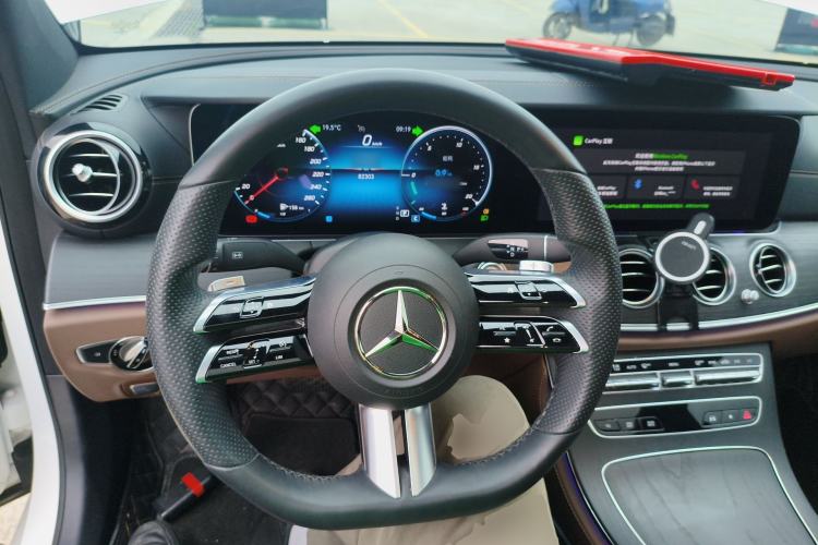 Used Mercedes-Benz E-Class 2021 E 300 L Sporty and Stylish Model Steering Wheel