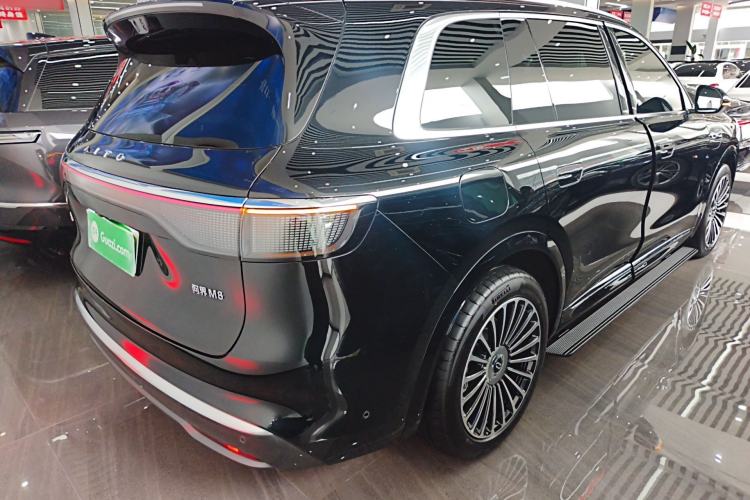 Used Hima AITO M8 2025 Extended-Range Max+ Version 53.4 kWh 6-Seater Edition Rear Right 45 Deg