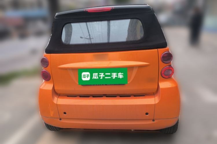 Used smart fortwo 2011 1.0 MHD Convertible Orange Edition Rear
