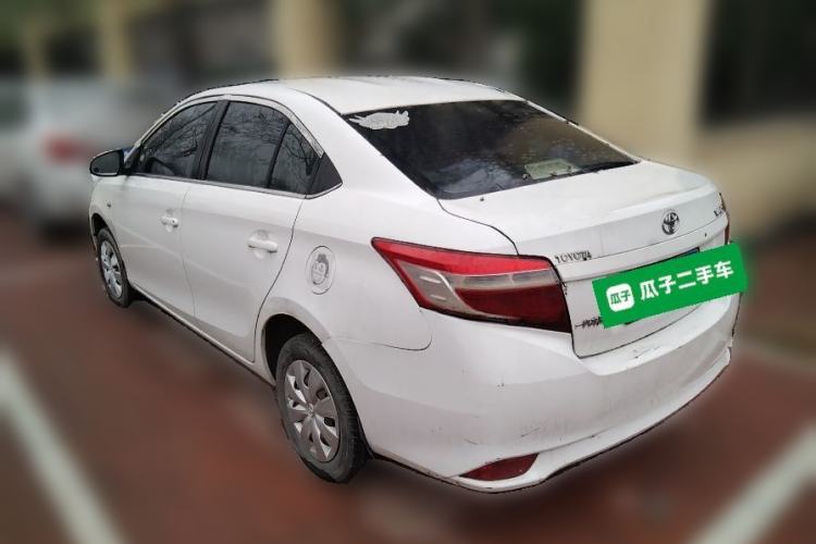 Used Toyota Vios 2014 1.3L Manual Xiang Edition Rear Left 45 Deg