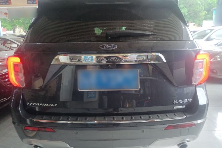 Used Ford Explorer 2020 EcoBoost 285 4x4 Titanium Edition 7-Seater Rear