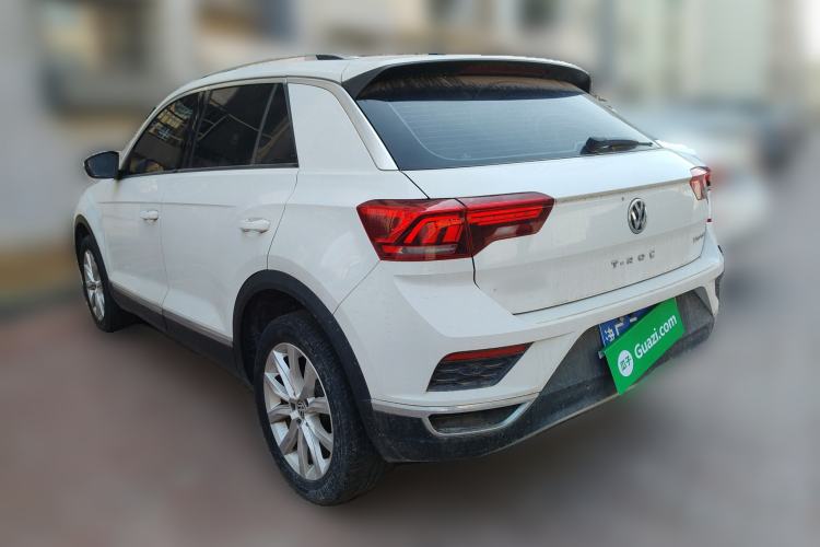 Used Volkswagen T-ROC 2019 230TSI DSG Two-Wheel-Drive Advanced Version China VI Standard Rear Left 45 Deg