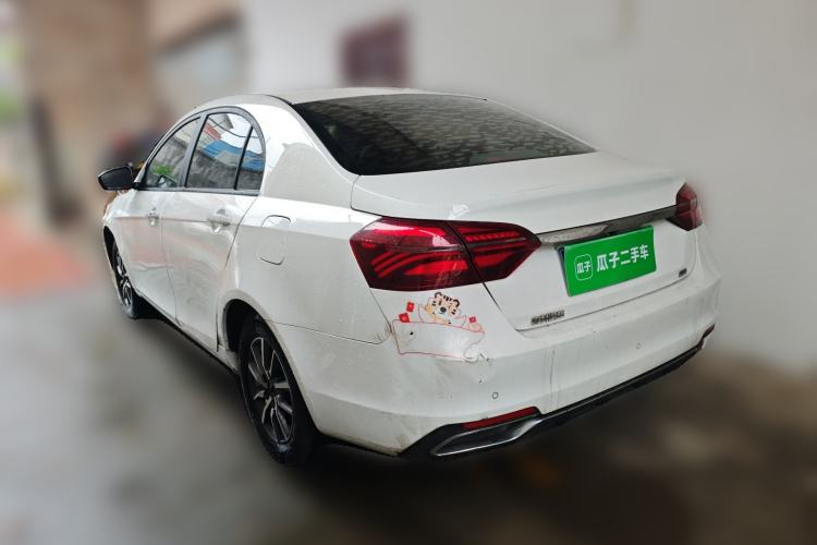 Used Geely Auto Emgrand 2019 Leading Edition 1.5L CVT Luxury Model China VI Standard Rear Left 45 Deg
