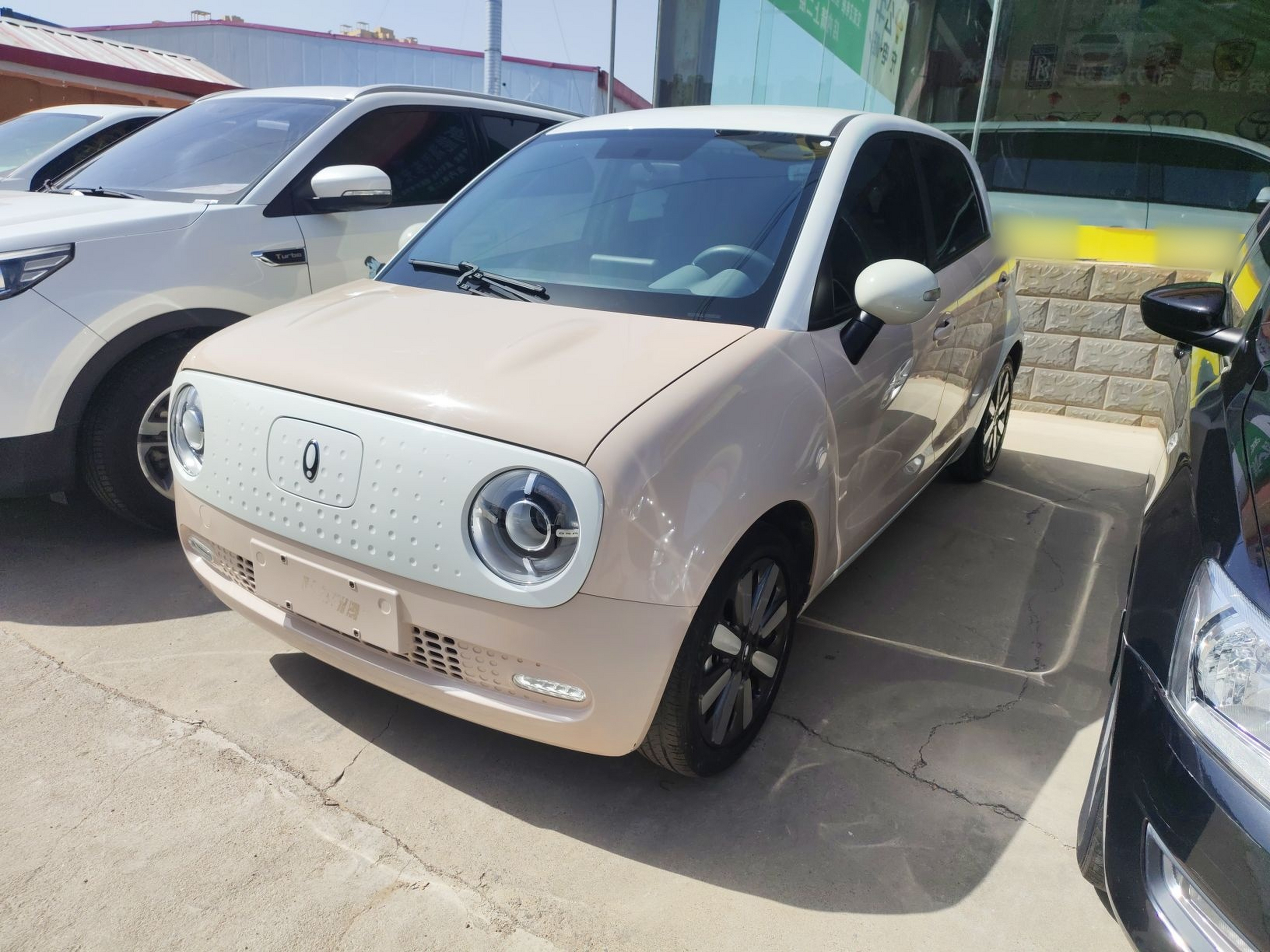 Parte inferior delantera