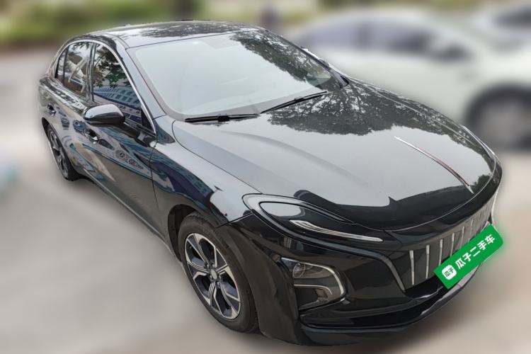 Used Hongqi E-QM5 2023 Revised Version Basic Travel Edition Front Right 45 Deg