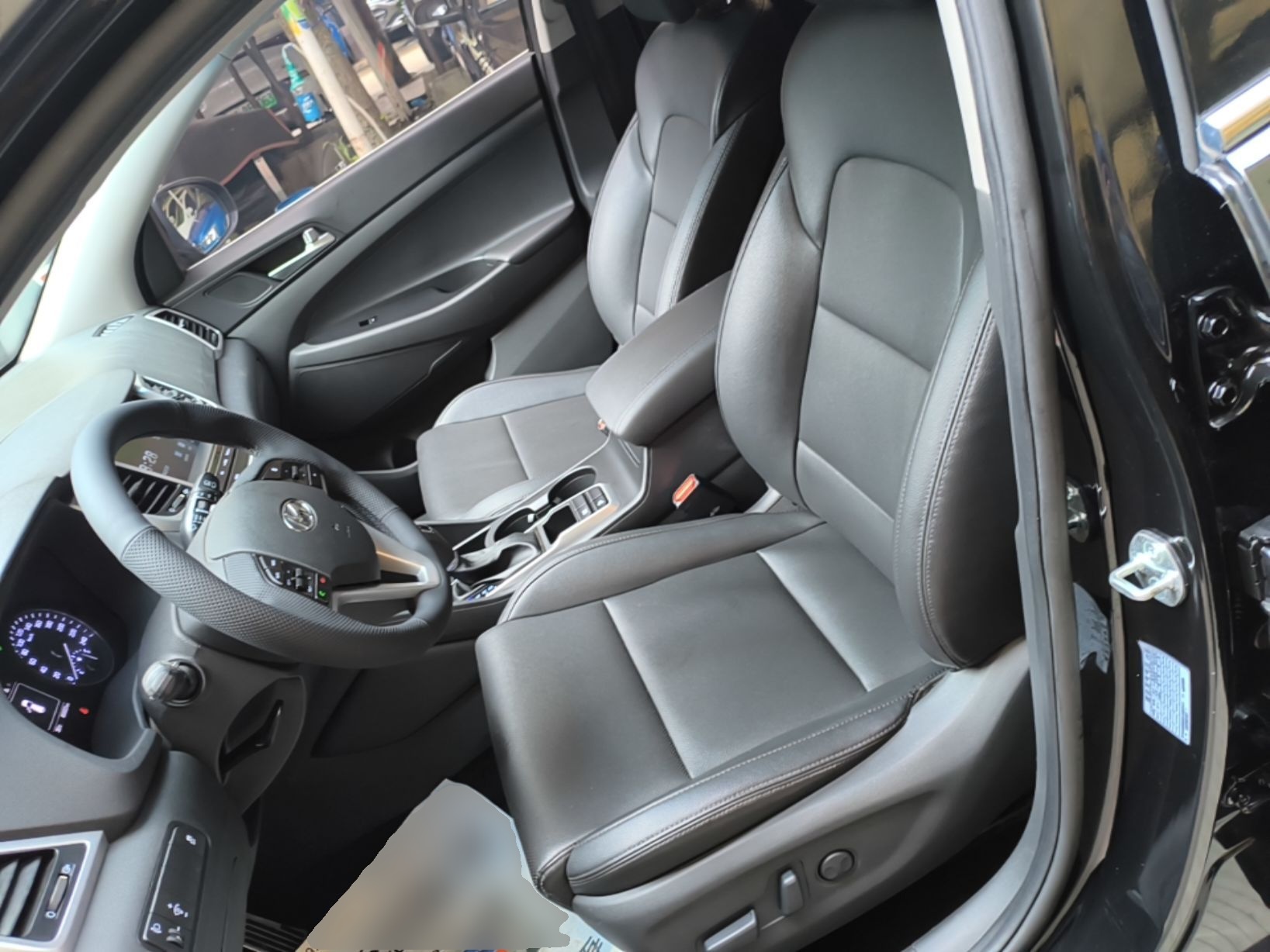 Avant de la voiture