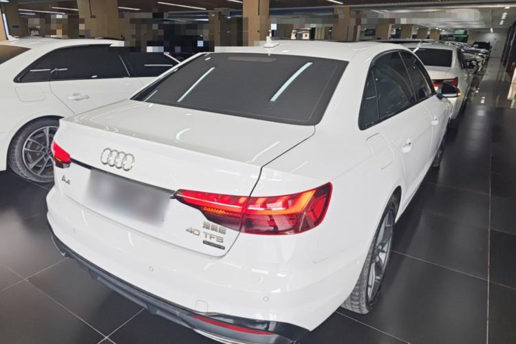 Used Audi A4L 2022 40 TFSI Luxury Dynamic Model Rear Right 45 Deg