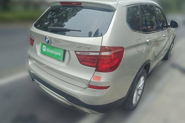 Used BMW X3 2016 sDrive20i Rear Right 45 Deg
