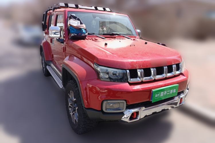 Used BAIC Off-Road BJ40 2019 2.3T Automatic Four-Wheel Drive Shengshi Huazhang Edition China VI Emission Standard Front Right 45 Deg