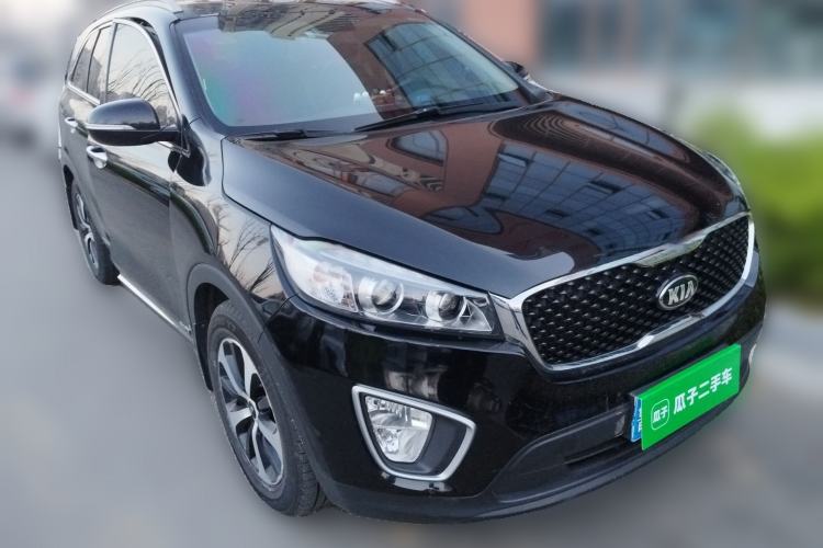 Used Kia Sorento 2016 Sorento L 2.4L Gasoline 4WD Custom Edition 5 Seats China V Emission Standard Front Right 45 Deg