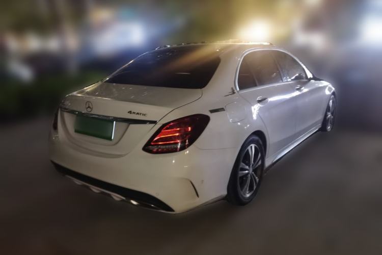 Used Mercedes-Benz C-Class 2017 C 200 L Sport Edition Rear Right 45 Deg