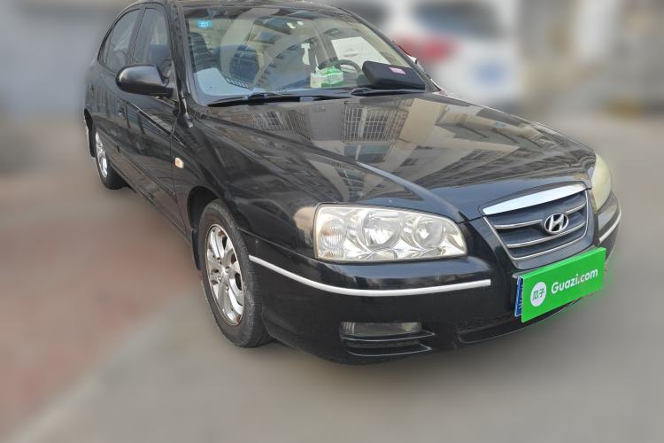 Used Hyundai Elantra 2007 1.6L Manual Comfort Model Front Right 45 Deg