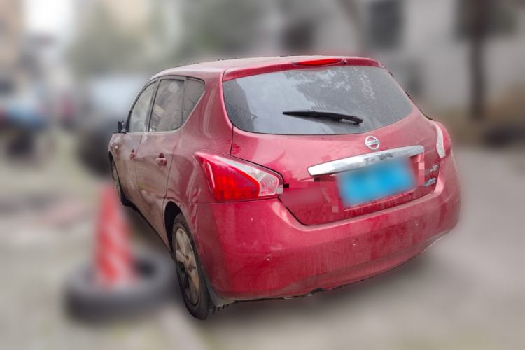 Used Nissan Tiida 2011 1.6L CVT Smart Version Rear Left 45 Deg