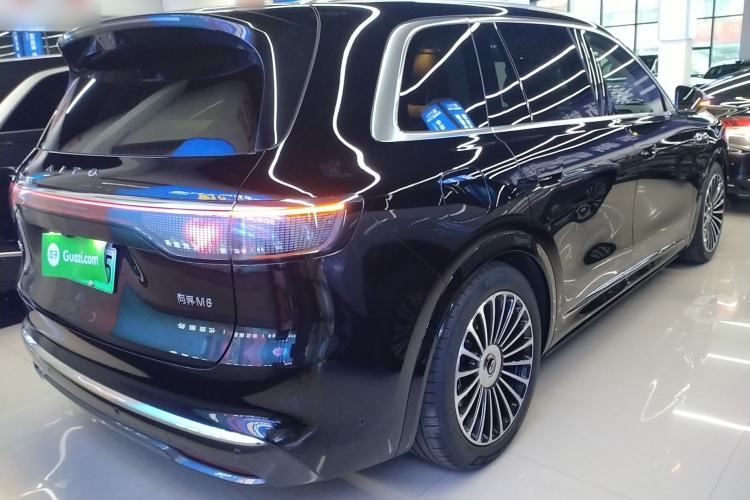 Used Hima AITO M8 2025 Extended-Range Ultra Version 53.4 kWh 6-Seater Edition Rear Right 45 Deg