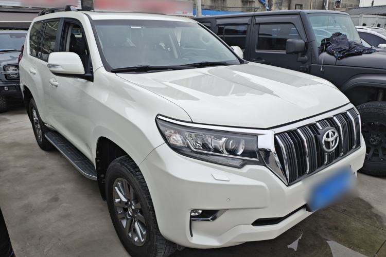 Used Toyota Prado 2018 3.5L Automatic TX-L with Rear-Mounted Spare Tire Front Right 45 Deg
