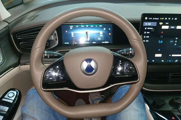 Used Denza D9 2022 EV 600 Four-Wheel Drive Prestige Model Steering Wheel