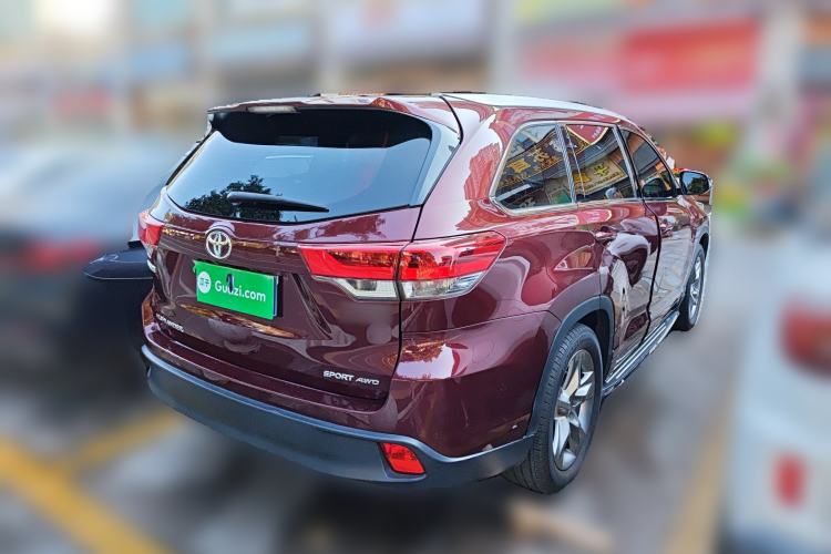Used Toyota Highlander 2018 2.0T Four-Wheel Drive Luxury Version 7 Seats China VI Standard