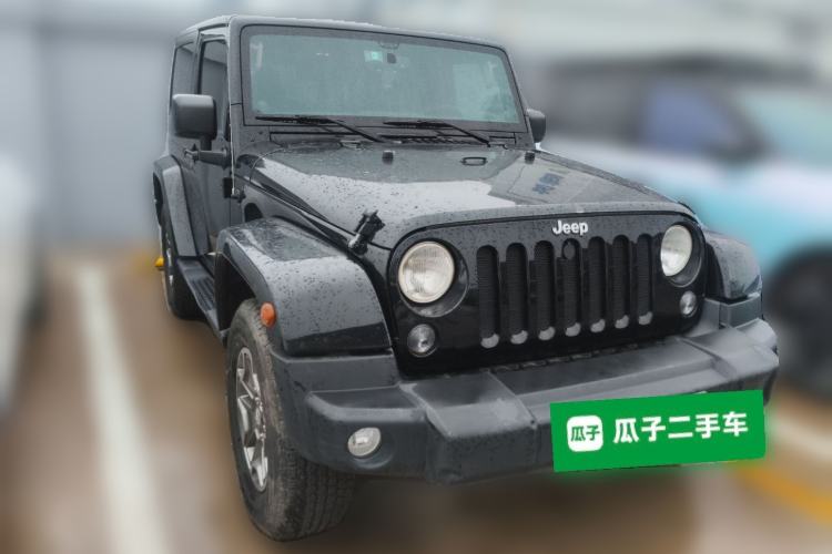 Used Jeep Wrangler 2013 3.6L Sahara two-door model Front Right 45 Deg