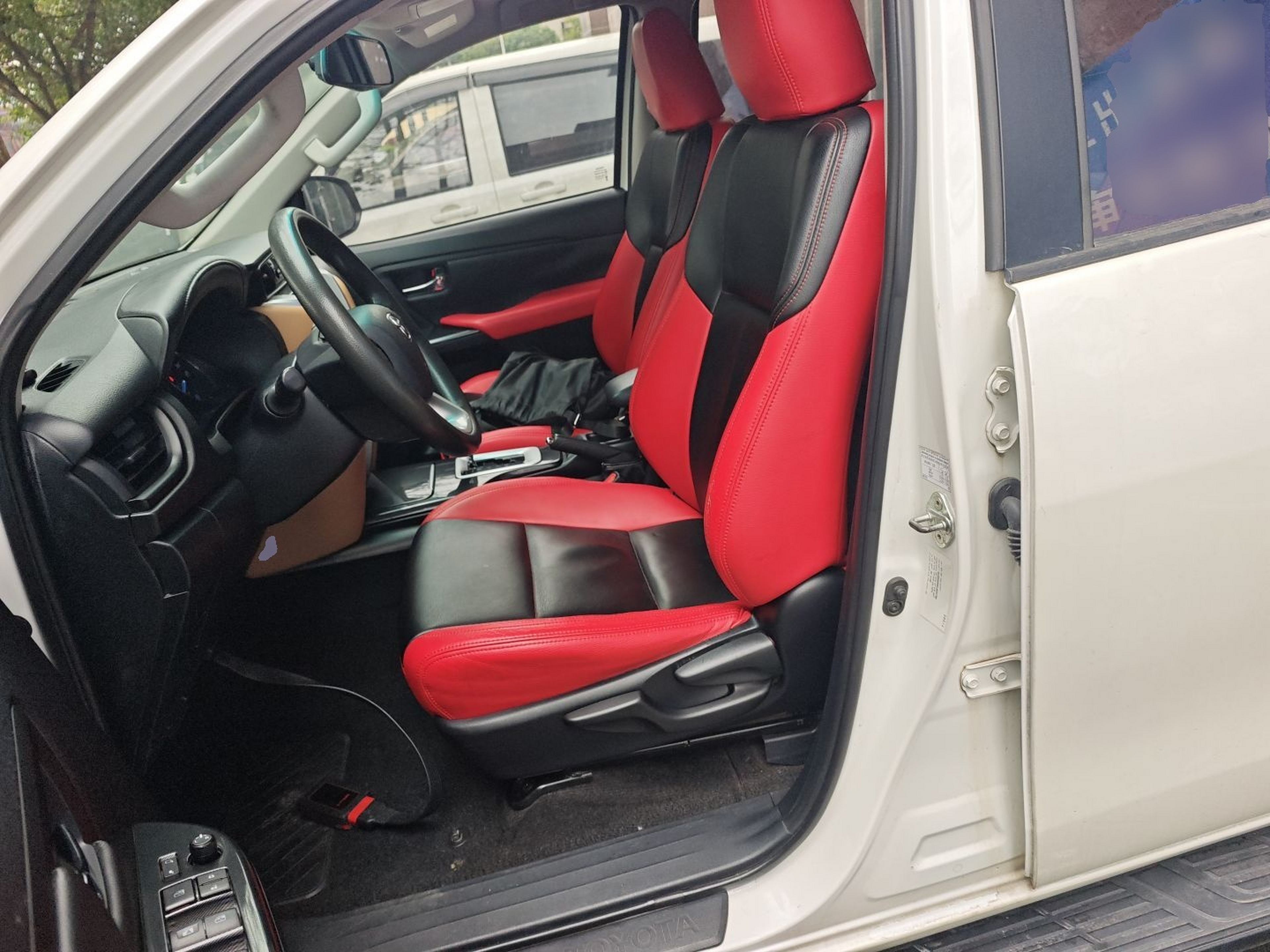 Avant de la voiture