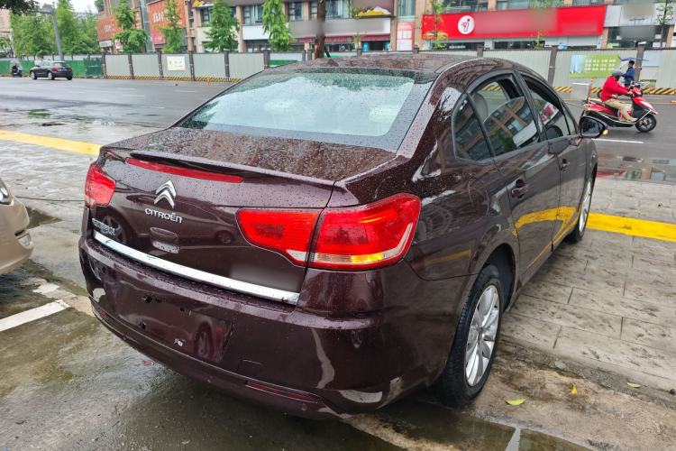 Used Citroen C-Quatre 2013 Sedan 1.6L Automatic Prestige Model Rear Right 45 Deg