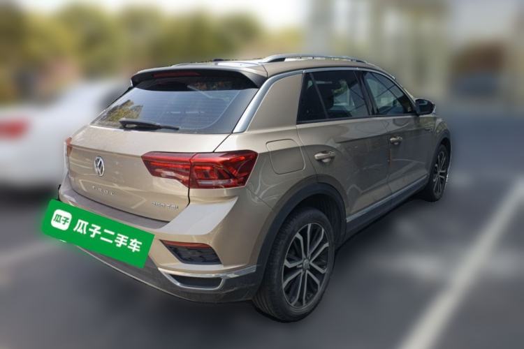 Used Volkswagen T-ROC 2020 280TSI DSG Two-Wheel-Drive Luxury Version Rear Right 45 Deg