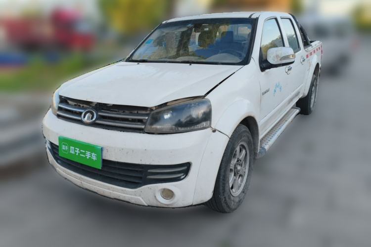 Used Great Wall Wingle 5 2014 2.4L European Version Two-Wheel Drive Entry-Level Big Double-Cab 4G69S4N