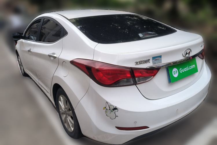 Used Hyundai Elantra (5th Generation / Langdong) 2016 1.6L Manual Luxury Model Rear Left 45 Deg