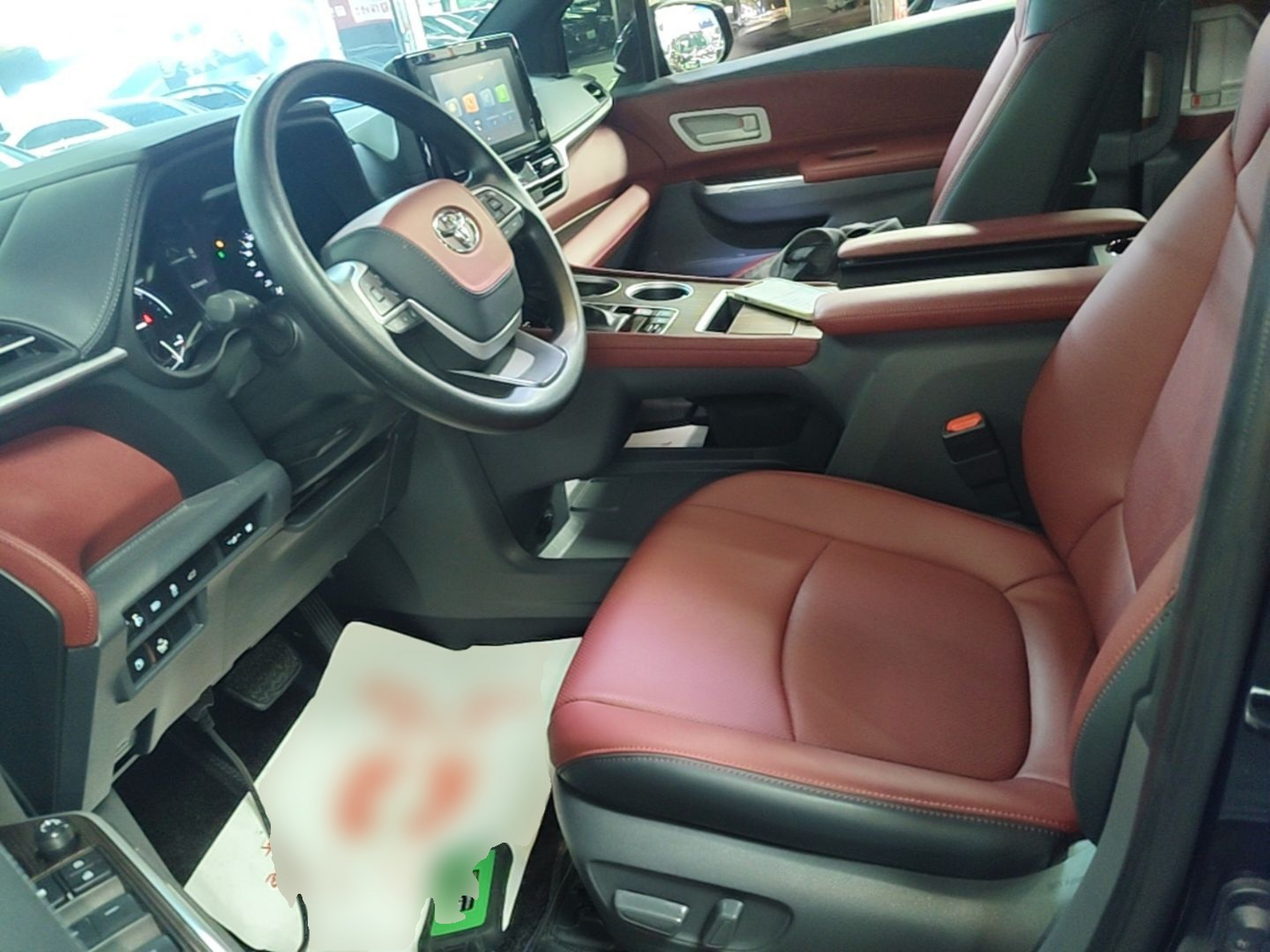 Avant de la voiture