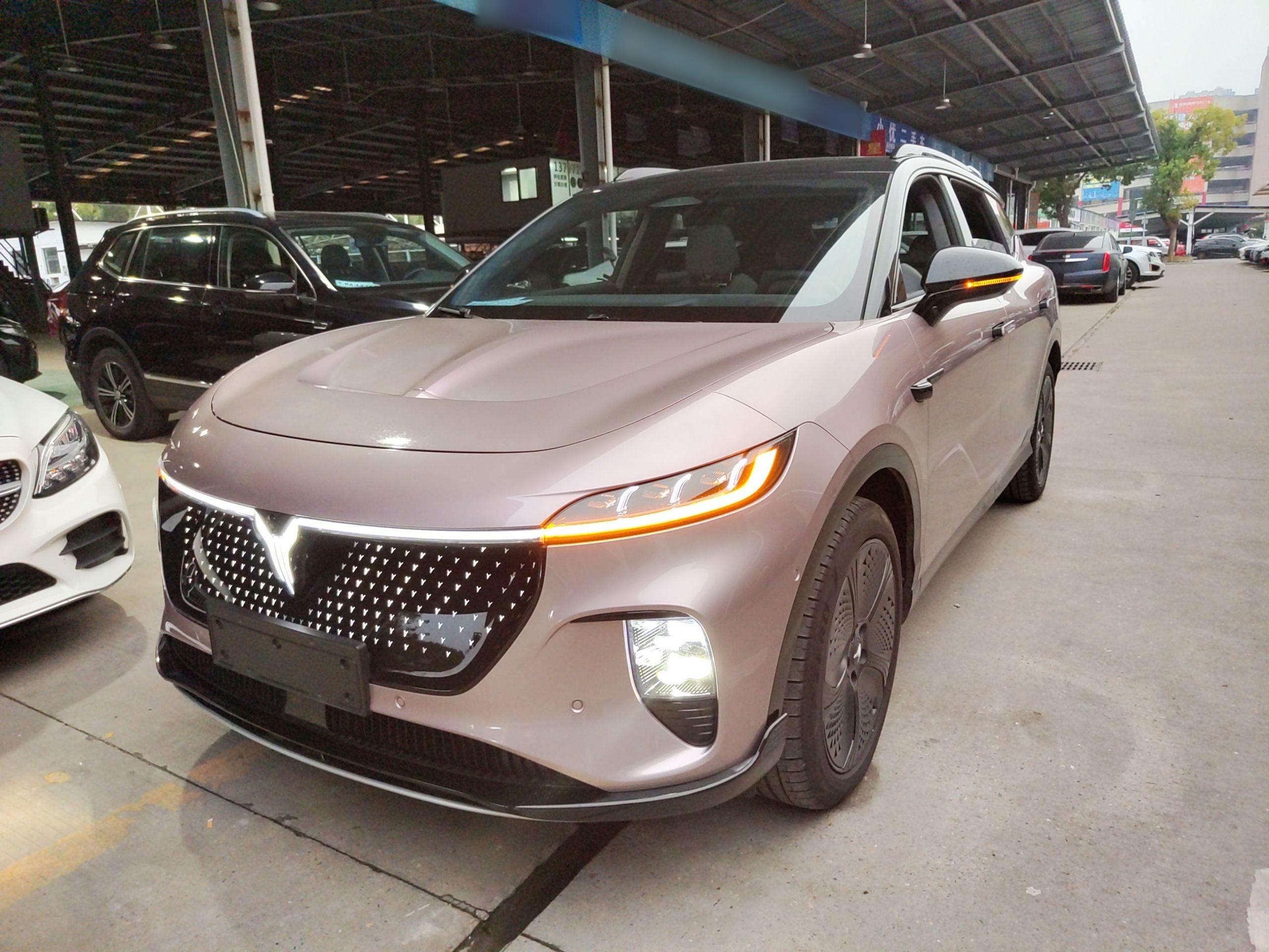 تحت مقدمة السيارة