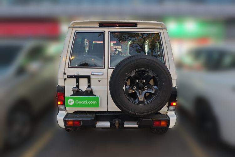 Used Toyota Land Cruiser 2022 4.0L Manual LC71 Gasoline 70th Anniversary Edition – Middle East Rear