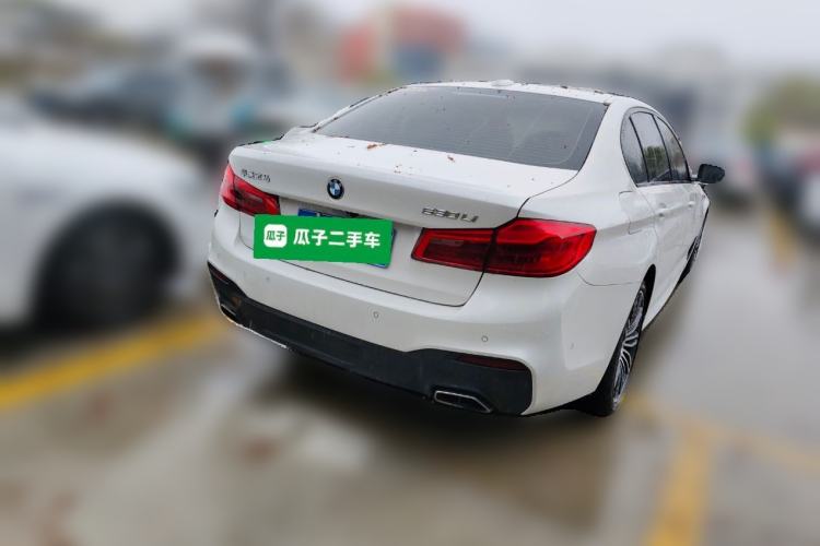 Used BMW 5 Series 2019 530Li Luxury Edition M Sport Package Rear Right 45 Deg