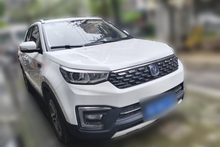 Used CHANGAN CS55 2018 1.5T Automatic Colorful Edition China V Standard Front Right 45 Deg