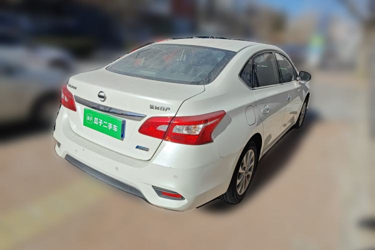 Used Nissan Sylphy 2019 1.6XV CVT Smart Connect Luxury Edition China VI Standard Rear Right 45 Deg