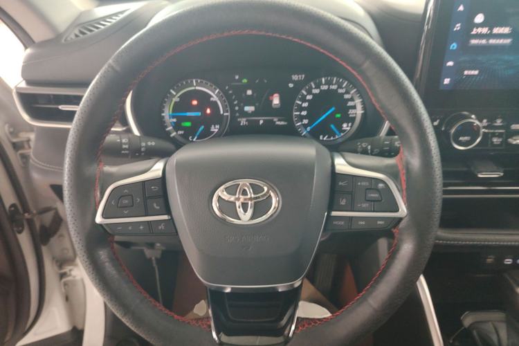 Used Toyota Highlander 2023 2.5L Smart Electric Hybrid Dual-Engine Four-Wheel Drive Prestige Version – 7 Seats Steering Wheel