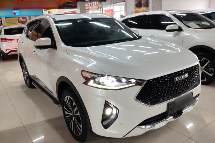 Used Haval F7 2019 2.0T Two-Wheel Drive i-Van China V standard Front Right 45 Deg