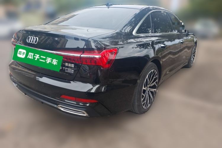 Used Audi A6L New Energy 2020 55 TFSI e quattro Rear Right 45 Deg