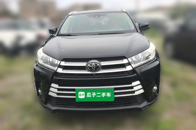 Used Toyota Highlander 2018 2.0T Four-Wheel Drive Luxury Edition 7 Seats China V Emission Standard Front