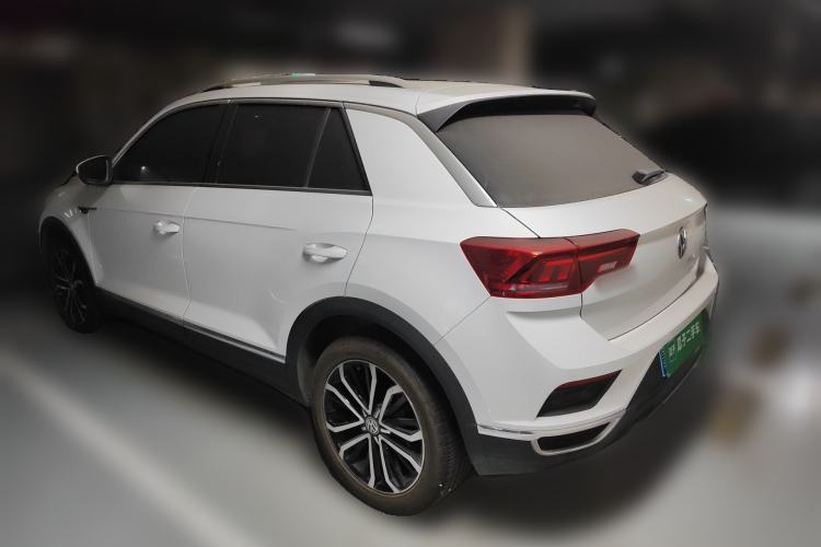 Used Volkswagen T-ROC 2018 280TSI DSG Two-Wheel-Drive Comfort Version China V Standard Rear Left 45 Deg