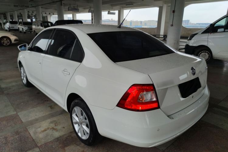 Used Skoda Rapid 2015 1.6L Manual Smart Selection Model Rear Left 45 Deg