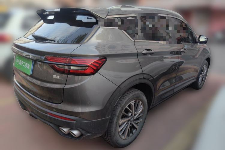 Used Geely Auto Coolray 2021 1.4T DCT Platinum Edition Rear Right 45 Deg