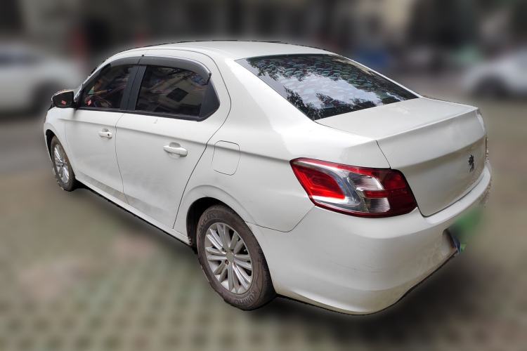 Used Peugeot 301 2014 1.6L Manual Comfort Edition CNG Rear Left 45 Deg